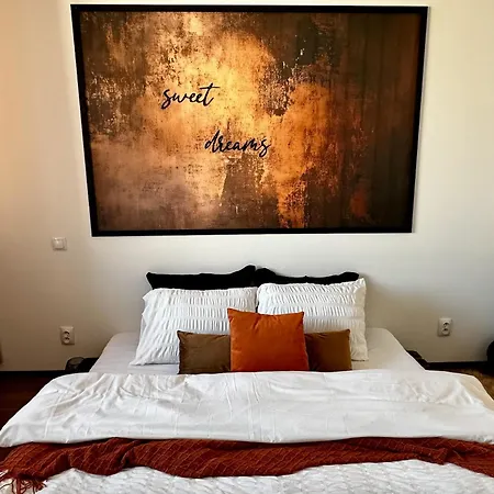 Orange S Parkovacim Mistem V Centru Mesta Apartment