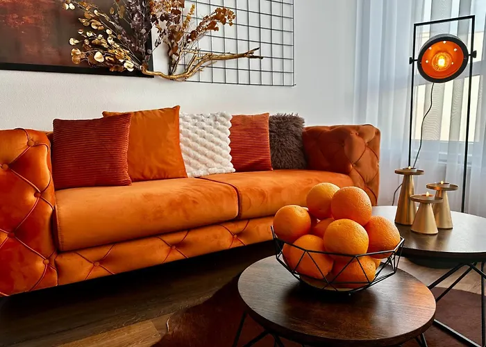 아파트 Orange S Parkovacim Mistem V Centru Mesta 체스케부데요비체